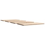 vidaXL Dessus de table 4 Pièces 90x45x2 5cm rectangulaire bois pin massif