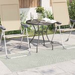 vidaXL Tapis de surface PALMERAS Vert 80 x 150 cm Polyester