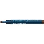 Marqueur permanent Maxx 130 Pte Ogive 1-3 mm brun SCHNEIDER