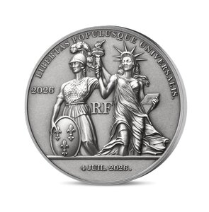 Liberty Monnaie de 25€ 2 Oz Argent