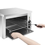 vidaXL Salamandre Gastronorm électrique 3000 W Acier inoxydable