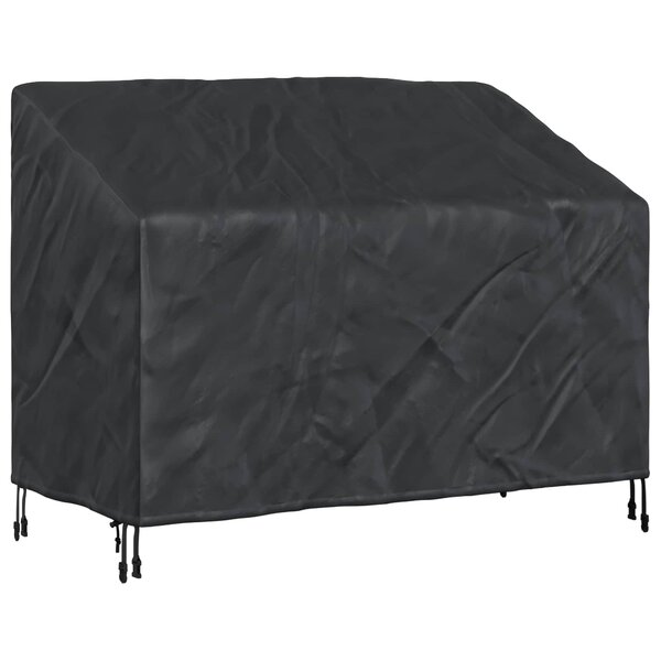 vidaXL Housse de banc de jardin 134 x 70 x 65 / 94 cm Tissu Oxford 600D