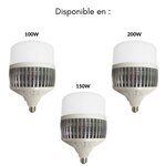 Ampoule e27 led 200w 220v 270° - blanc neutre 4000k - 5500k - silamp