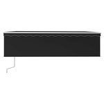 vidaXL Auvent rétractable automatique avec store 5x3 m Anthracite
