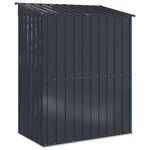 vidaXL Cabanons de jardin Anthracite 137 x 81 x 180 cm Métал
