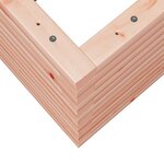 vidaXL Jardinière 70x70x46 cm bois massif de douglas