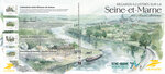 Collector 4 timbres - Rislem - Seine et Marne - Lettre Verte