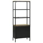 Buffet vidaXL 70x35x180 cm Bois Massif Mango