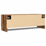vidaXL Garde-robe vieux bois 100x32 5x35 cm bois d'ingénierie