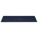 vidaXL Tapis d'escalier autocollants 30 pièces 60 x 25 cm Bleu marine Rectangulaire