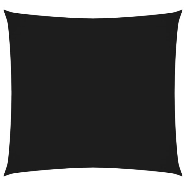 vidaXL Voile de parasol tissu oxford carré 4 5x4 5 m noir