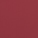 vidaXL Coussin de palette 60x60x12 cm rouge bordeaux tissu