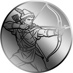 Monnaie ROBIN HOOD 1/500 Oz Palladium 25$ Liberia 2026 (PRÉCOMMANDE)