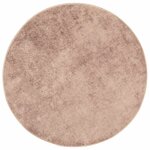 vidaXL Coureur de Tapis MARSA Sable 120 x 120 cm Polyester et PVC
