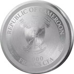Monnaie NINFEE Claude Monet Crystal Art Argent 2000 Francs Cameroon 2026 (PRÉCOMMANDE)