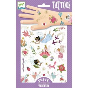 Djeco DJ09599 - Tatouages - amis des fées