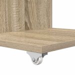 vidaXL Table d'appoint Chêne Sonoma 40 x 35 x 60 cm Bois d'ingénierie