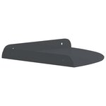vidaXL Étagère flottante 4 Pièces Anthracite 24 x 24 x 2 3 cm