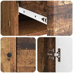 vidaXL Buffet Bois ancien 66 x 34 5 x 90 cm Bois d'ingénierie
