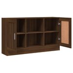 vidaXL Buffet Chêne marron 120x30 5x70 cm Bois d'ingénierie