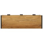 vidaXL Meuble TV 100x35x50 cm Bois massif d'acacia