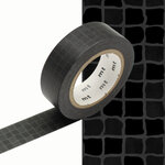Masking tape mt carrelage noir - wobble tile black