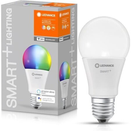 Ledvance bte1 ampoule smart+ wifi standard depolie 60w e27 couleur changeante