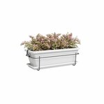 Jardinière VENEZIA balcon KIT 50 ma - Blanc 50 x 29 x 17 5 cm