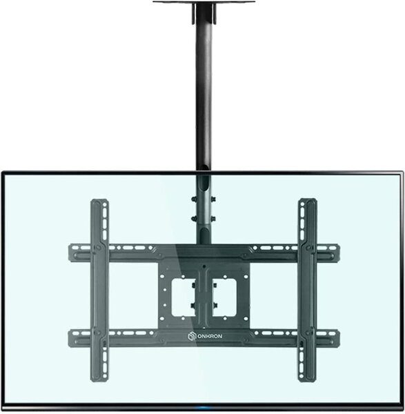 Onkron n1l blk support tv de plafond pour des écrans de 32 à 80 pouces noir