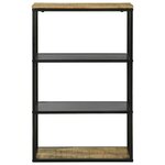vidaXL Bibliothèque 70x35x110 cm en bois massif mangue brut
