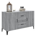 vidaXL Buffet sonoma gris 100x36x60 cm bois d'ingénierie