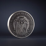 Monnaie BLACK WIDOW Creatures of Nocturne 1 Oz Argent 1000 Francs Cameroon 2026 (PRÉCOMMANDE)