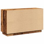 vidaXL Buffet vieux bois 102x35x60 cm bois d'ingénierie