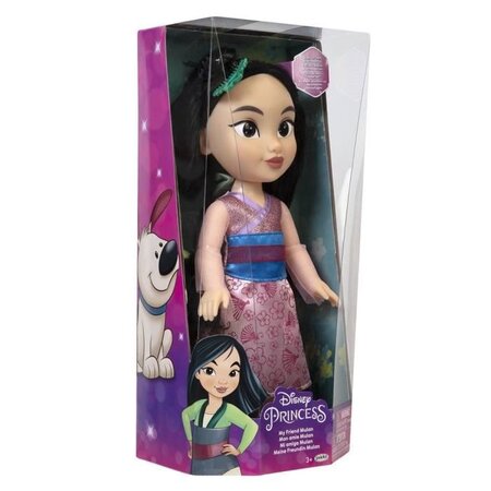 DISNEY PRINCESS Poupée Princesse Mulan en plastique - 38 cm