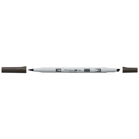Marqueur Base Alcool Double Pointe ABT PRO N49 gris chaud 8 x 6 TOMBOW