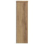 vidaXL Supports pour plantes 2 Pièces chêne artisanal bois d'ingénierie