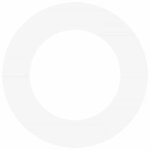 vidaXL adapté pour anneaux d'arbre plats 5 Pièces Blanc Ø50 / 80 cm Acier