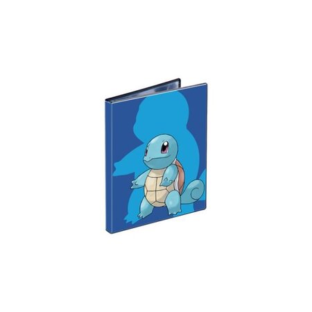Pokémon : Portfolio Carapuce 80 cartes - Jeu de Cartes a Collectionner - Accessoire de Rangement