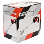 Yato mélangeur à mortier avec batterie li-ion 2 0ah 18 v