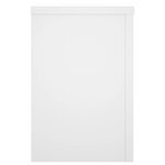 vidaXL Supports pour plantes 2 Pièces blanc 25x25x35 cm bois d'ingénierie