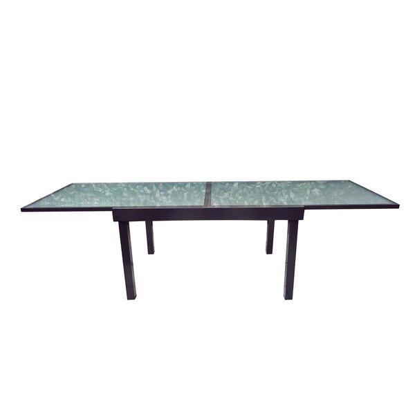 Brescia : table extensible en aluminium