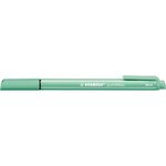 Stylo feutre pointmax pointe moyenne 0.8mm vert de glace x 10 stabilo