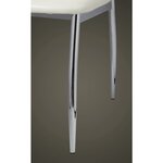 vidaXL Chaises à manger lot de 2 blanc similicuir