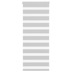 vidaXL Store zèbre gris clair largeur du tissu 60 9 cm polyester