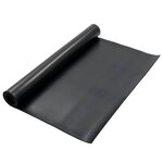 vidaXL Tapis de sol Noir 1 2 x 2 m Caoutchouc