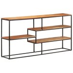 vidaXL Buffet 150x30x75 cm Bois d'acacia solide