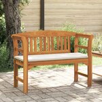 vidaXL Banc rose Naturel 114 x 46 x 82 5 cm Bois d'Acacia Massif