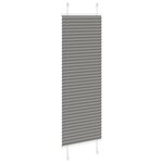 vidaXL Store plissé anthracite 40x100 cm largeur du tissu 39 4 cm