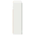 vidaXL Armoire Miroir de Salle de Bain Blanc 60 x 14 5 x 50 cm
