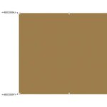 vidaXL Auvent vertical Beige 140x800 cm Tissu oxford